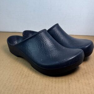 Birkenstock Super-Birki clog in Navy Blue Unisex: Womens sz 5.5 / , Mens sz 7.5